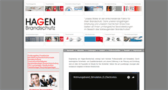 Desktop Screenshot of hagen-brandschutz.de